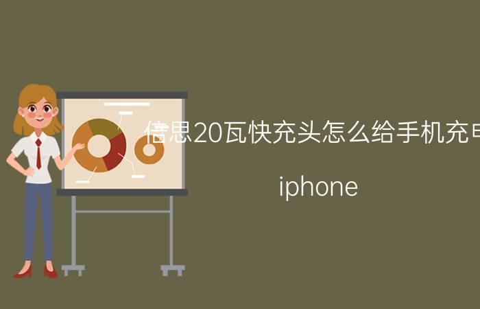 倍思20瓦快充头怎么给手机充电 iphone 12充电器名字？